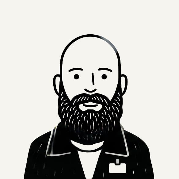 Portrait of David King II